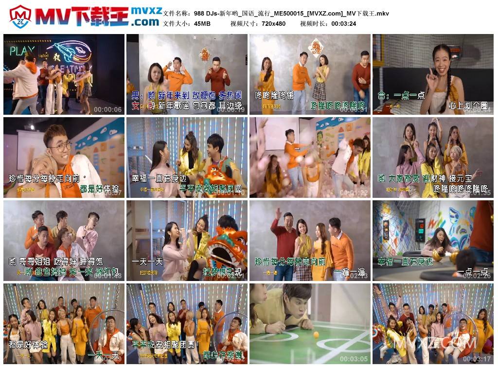 988 DJs-新年哟_国语_流行_ME500015